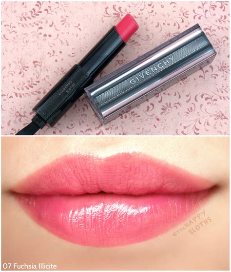 givenchy rouge interdit vinyl color enhancing lipstick review|givenchy rouge interdit magic lipstick.